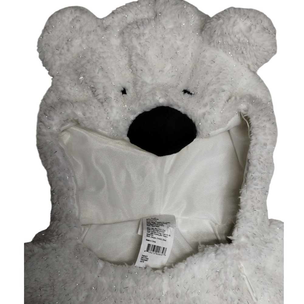 Wondershop Polar Bear Costume 18-24M NWT Plush Winter Christmas Outfit - Picture 4 of 13